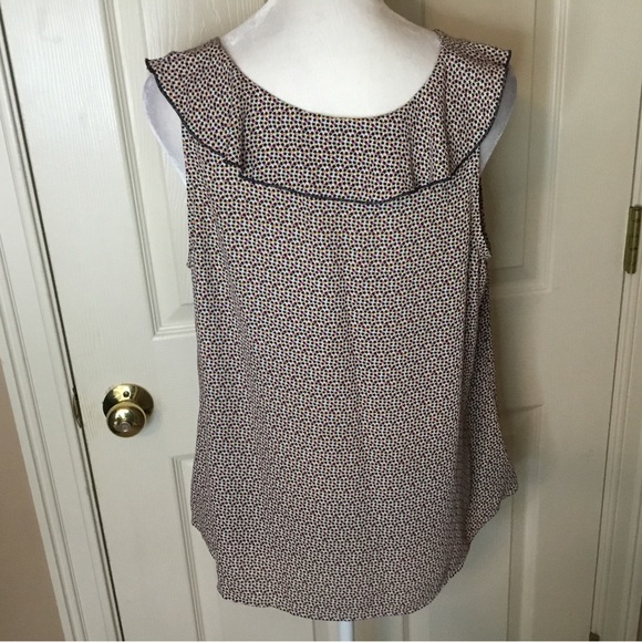 CAbi Stellar #3983 Sleeveless Ruffle Top - M - Picture 2 of 9